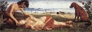 Piero di Cosimo Satyr Mourning over a Nymph Sweden oil painting reproduction